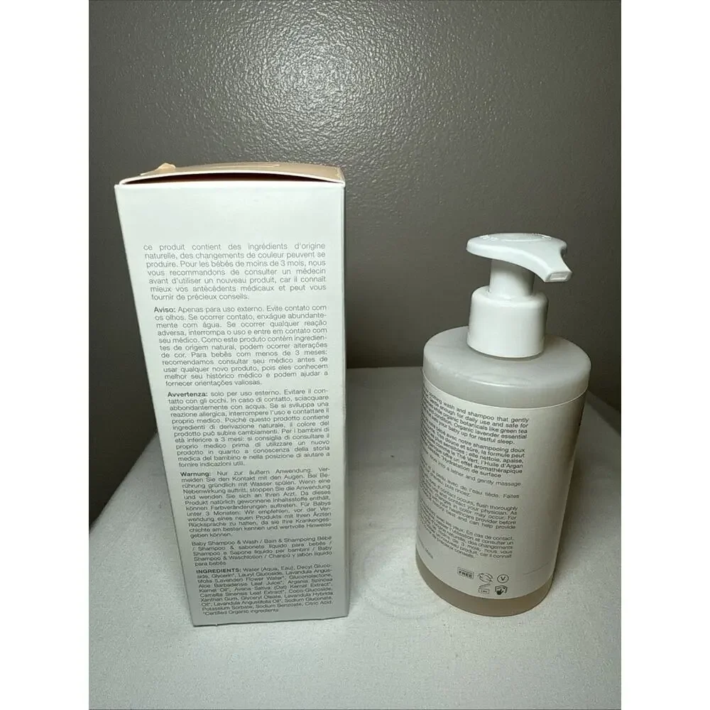 LimeLife by Alcone Squeaky Clean Lavender & Argon Oil Baby Shampoo and Wash NIB